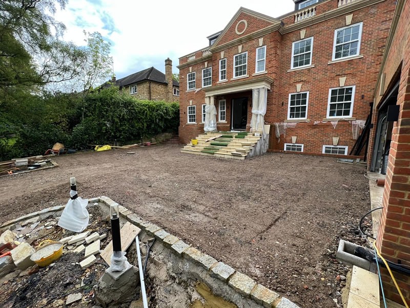 Ealing driveway surfacing project