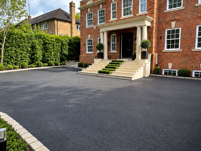 New driveway surface in Ealing West London