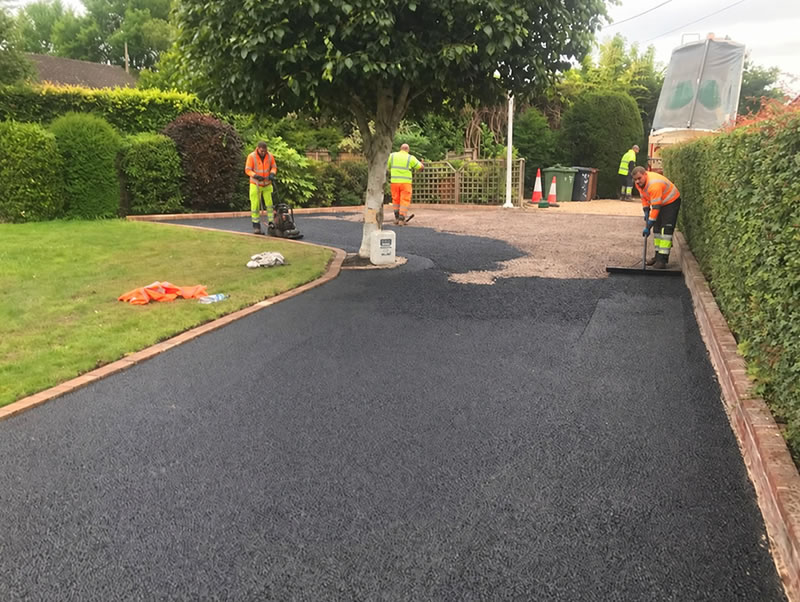 Private road surfacing in Hillingdon West London