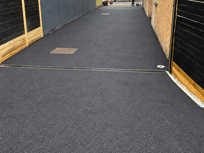 Completed commercial tarmac surface Hounslow